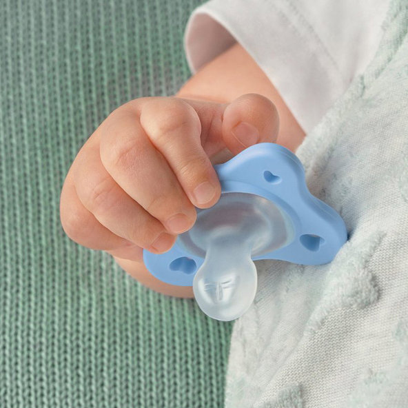 Chicco dudlík Physio Dual Soft silikonový holka 6–16 m 2 ks