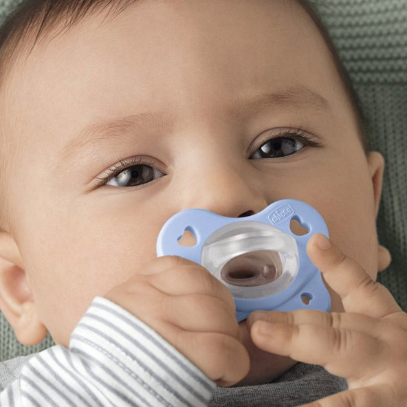Chicco dudlík Physio Dual Soft silikonový kluk 2–6 m 2 ks