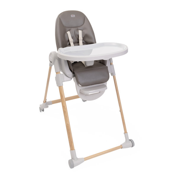Chicco jídelní židle Polly Armonia Scandinavian + hrazdička Rainbow
