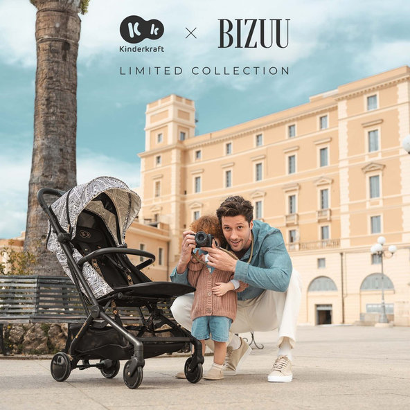 Kinderkraft športový kočík Pilot 2 Lunar Black Bizuu