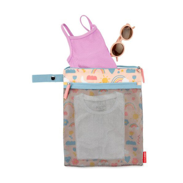 Skip Hop Spark Style nepromokavé pouzdro Rainbow 30 × 38 cm
