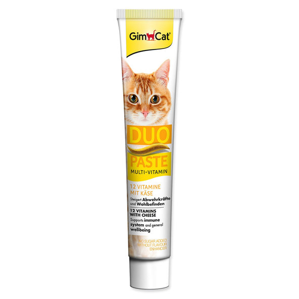 GimCat Duo pasta pro kočky multivitamín sýr 50g