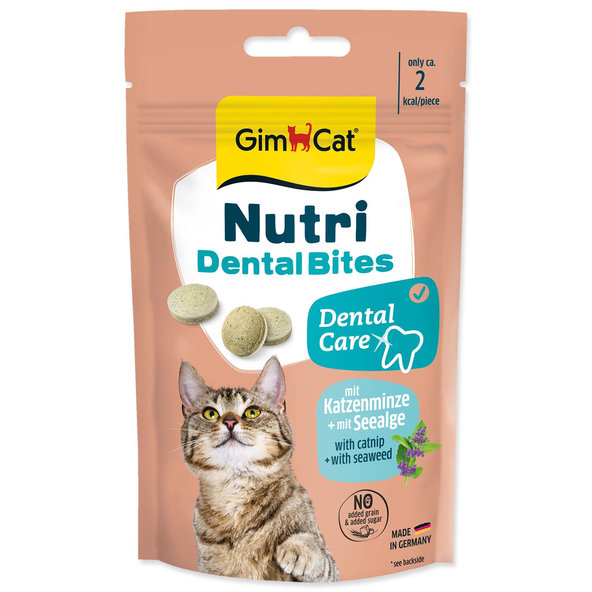 GimCat Nutri Dental Bites pochoutka 40g