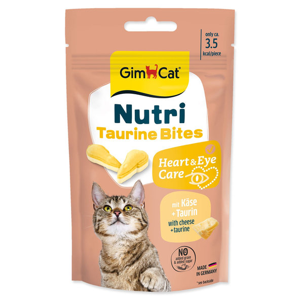 GimCat Nutri Taurine Bites pochoutka 40g