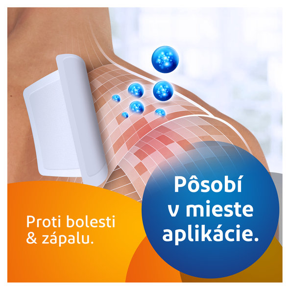 Voltaren 140 mg léčivá náplast proti bolesti 5 ks