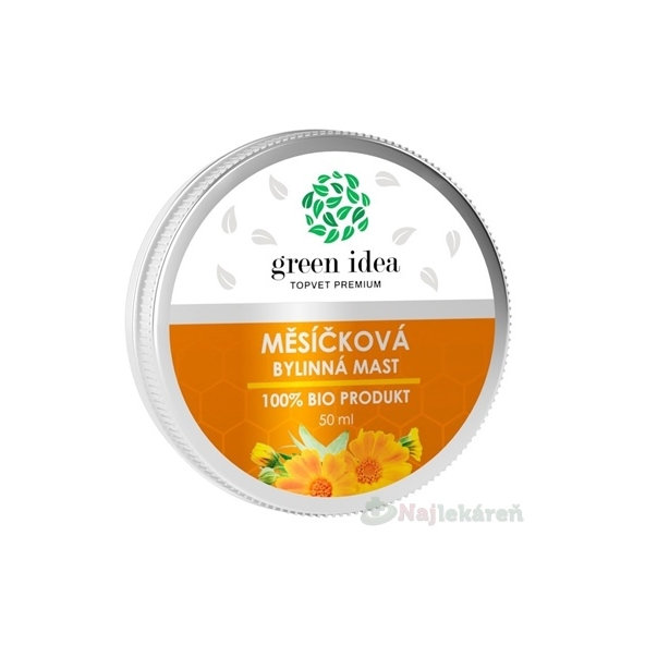 Green Idea Měsíčková mast BIO bylinná 50 ml