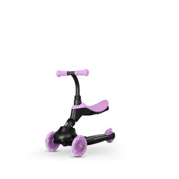 QPLAY Odrážedlo a koloběžka Sema Evo 6v1 Violet 12 m+