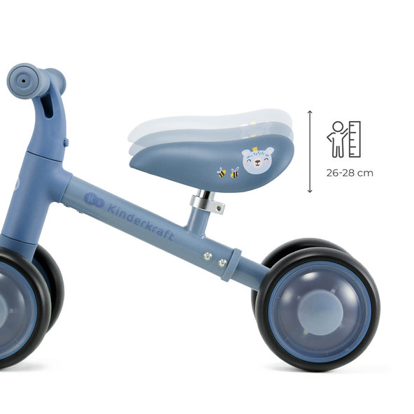 Kinderkraft odrážadlo Cutie Flash Blue
