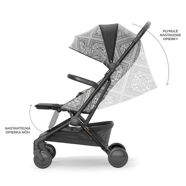 Kinderkraft športový kočík Pilot 2 Lunar Black Bizuu