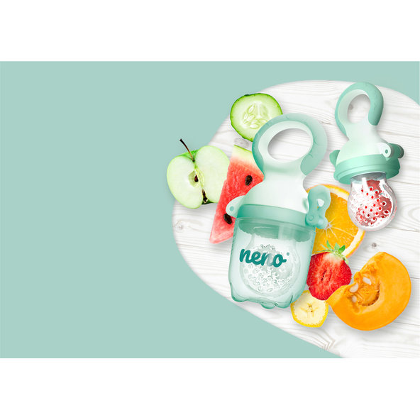 NENO Silikonový dudlík na krmení Frutta