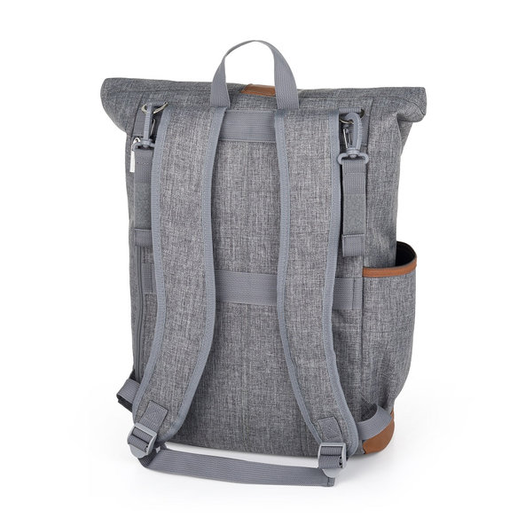 PETITE&MARS Batoh přebalovací na kočárek Jackob Ultimate Grey