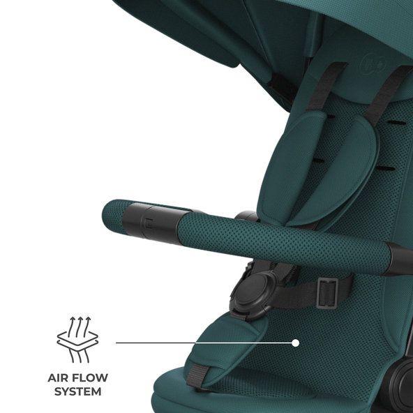 Kinderkraft trojkolka Aston 2 Plus Green 9m+