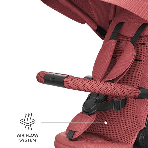 Kinderkraft trojkolka Aston 2 Plus Pink 9m+