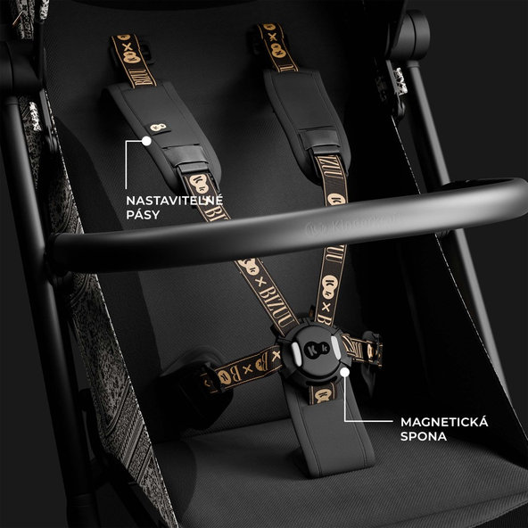 Kinderkraft športový kočík Pilot 2 Lunar Black Bizuu