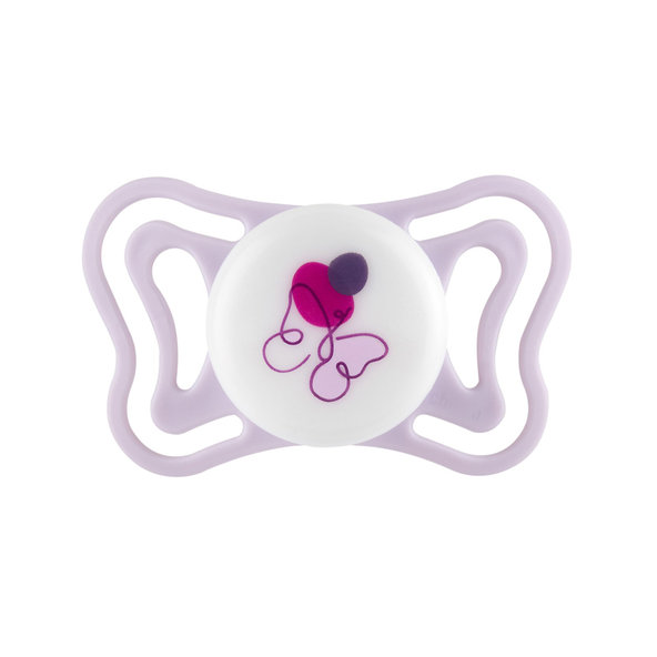 CHICCO Dudlíky Physioforma Light ortodontické růžové 2-6m 2 ks