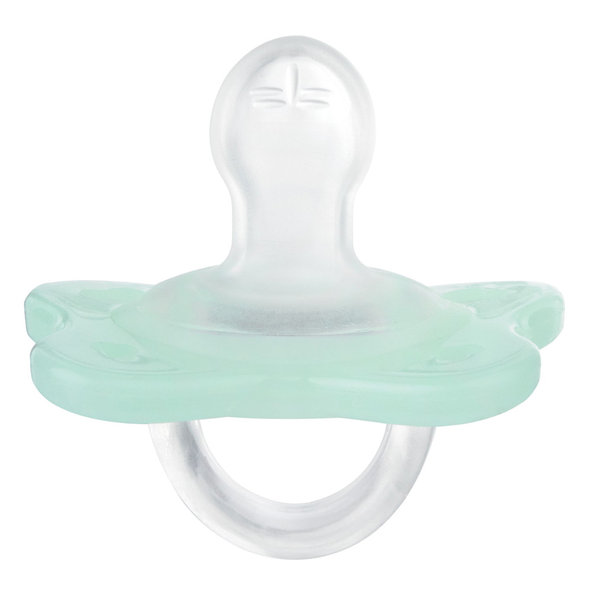Chicco dudlík Physio Dual Soft silikonový neutral 0–2 m 1 ks