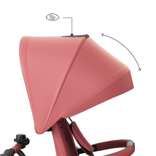 Kinderkraft trojkolka Aston 2 Plus Pink 9m+