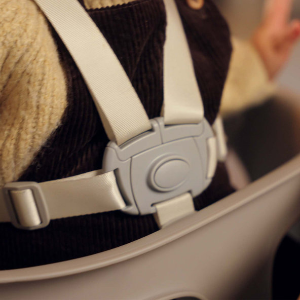Kinderkraft jídelní židlička Tino Grey