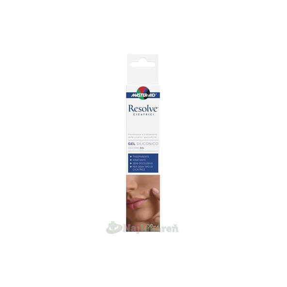 MASTER AID Resolve Silikonový gel na jizvy 50 ml