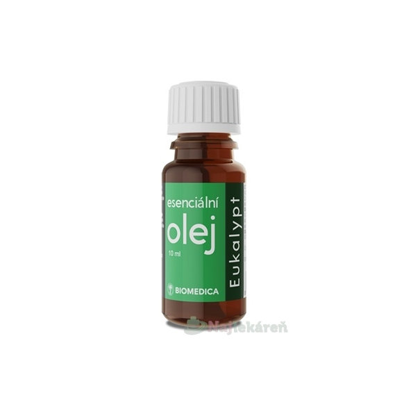Biomedica esenciální olej Eukalypt 10 ml