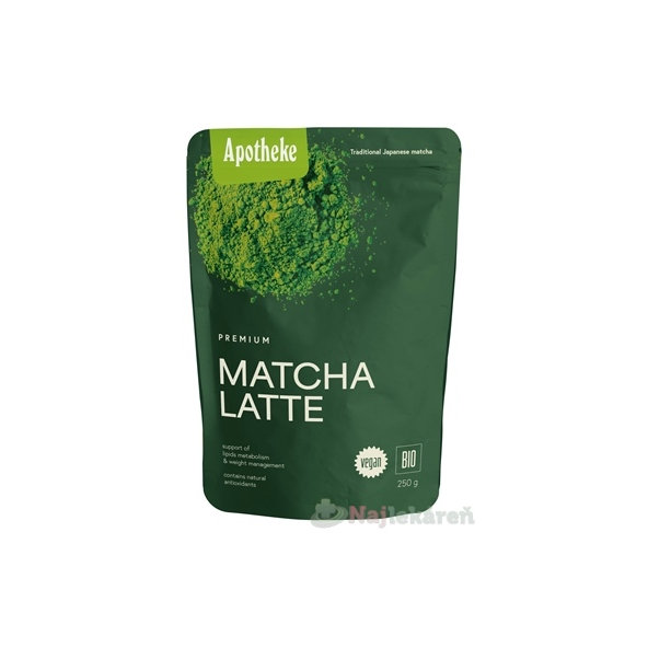 APOTHEKE Matcha Latte BIO vegan 250 g