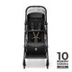 Kinderkraft športový kočík Pilot 2 Lunar Black Bizuu
