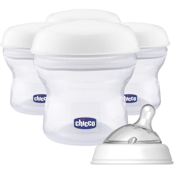 Chicco zásobníky na mateřské mléko Natural Feeling 4 ks