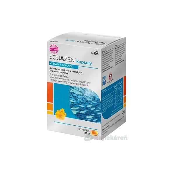 Equazen Omega 3 + Omega 6 60 kapslí