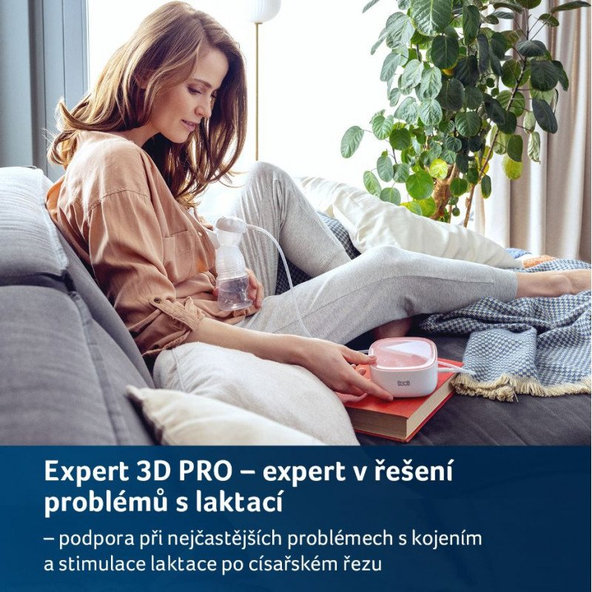 LOVI Expert 3D Pro Odsávačka mateřského mléka elektrická 2-fázová