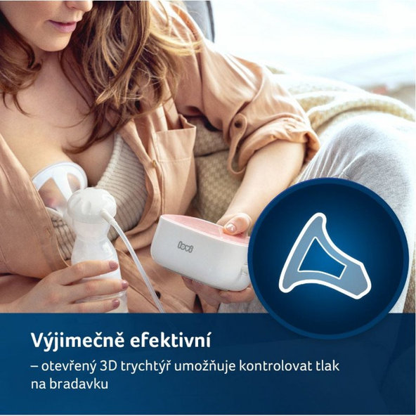 LOVI Expert 3D Pro Odsávačka mateřského mléka elektrická 2-fázová