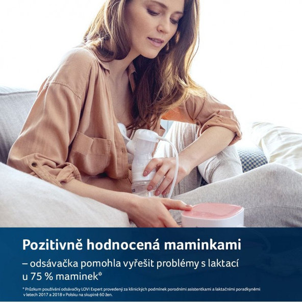 LOVI Expert 3D Pro Odsávačka mateřského mléka elektrická 2-fázová