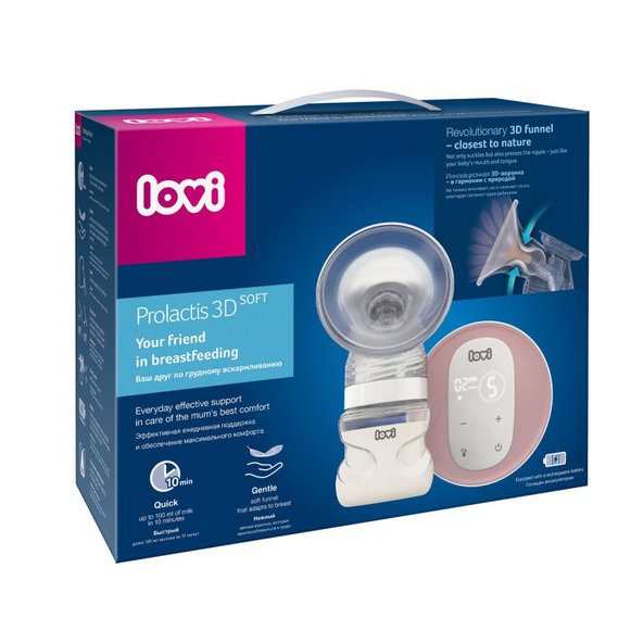 LOVI Prolactis 3D Soft Odsávačka mateřského mléka elektrická 2-fázová