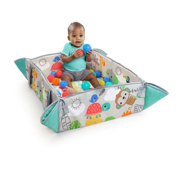 Bright Starts hracia deka 5v1 Your Way Ball Play Totally Tropical 0m+
