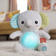 Bright Starts hudobná svietiaca plyšová hračka Hug-a-bye Baby sloník 0m+