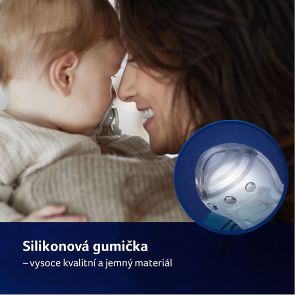 LOVI Stardust Dudlík dynamický silikonový zelený 3–6 m 2 ks