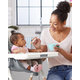 SKIP HOP Easy-Feed Mealtime Jídelní set s hrníčkem Teal/Grey 6 m+