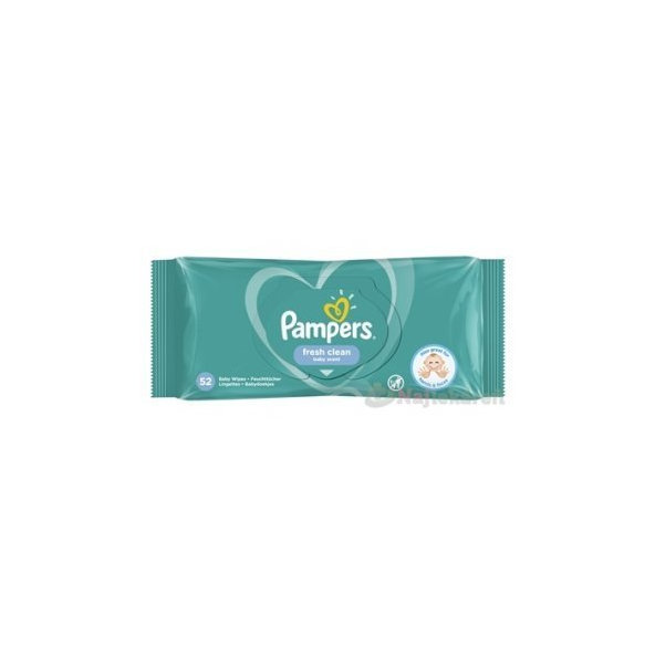 Pampers Fresh Clean vlhčené ubrousky XXL 6×80 ks