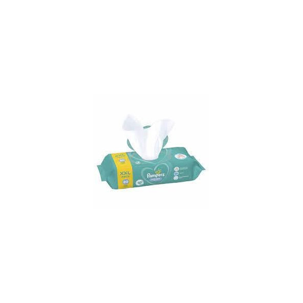 Pampers Fresh Clean vlhčené ubrousky XXL 80 ks