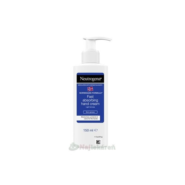 Neutrogena NR rychle se vstřebávající krém na ruce 150 ml