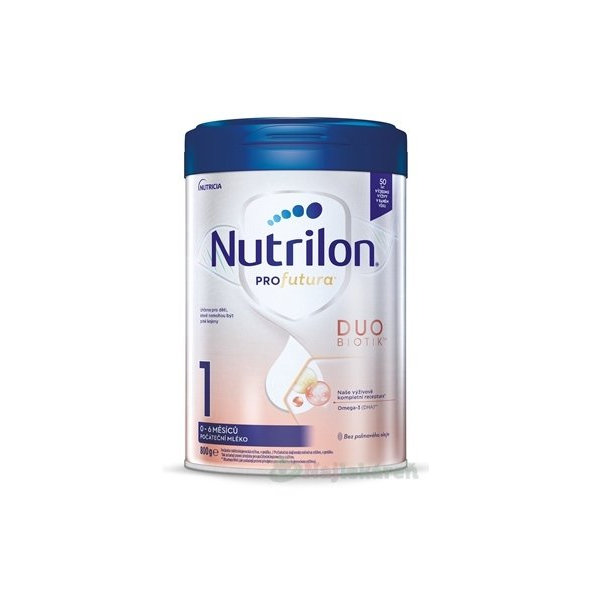 Nutrilon 1 Profutura Duobiotik počáteční kojenecké mléko 0–6 m 800 g