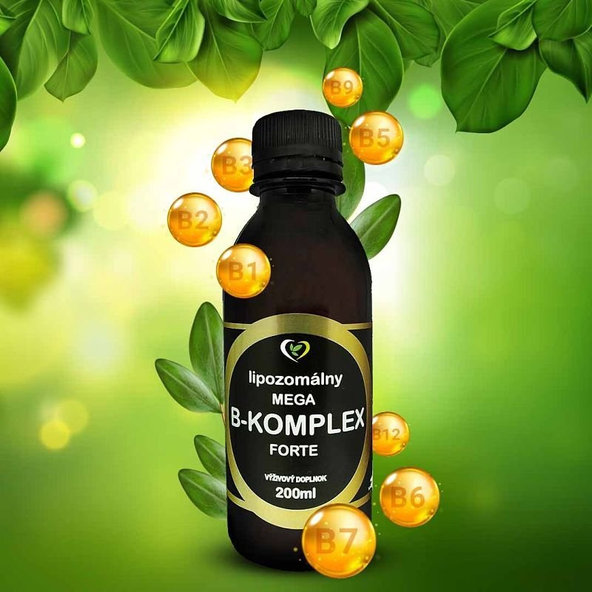 Zdravý svět lipozomální Mega B-komplex Forte 200 ml