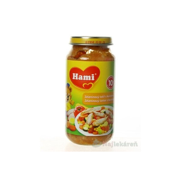 Hami příkrm Zeleninové ratatouille s kuřetem 10 m+ 250 g