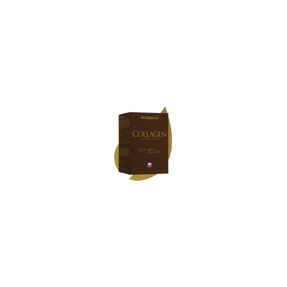 kompava Collagen Coffee Cream vrecká prášok do kávy 30x6 g