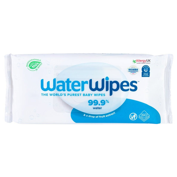 WaterWipes 100% BIO odbouratelné ubrousky 4x60 ks