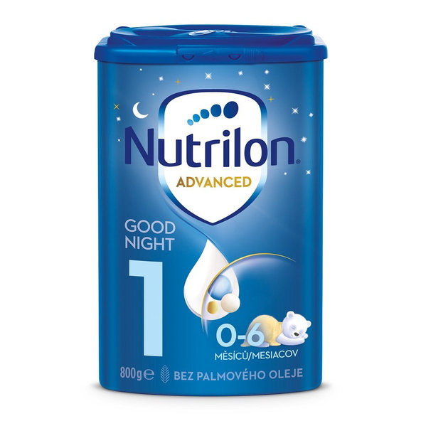 Nutrilon 1 Good Night počáteční kojenecké mléko 0 m+ 800 g
