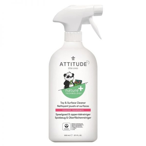 Attitude čisticí prostředek na povrchy a hračky bez parfemace 800 ml
