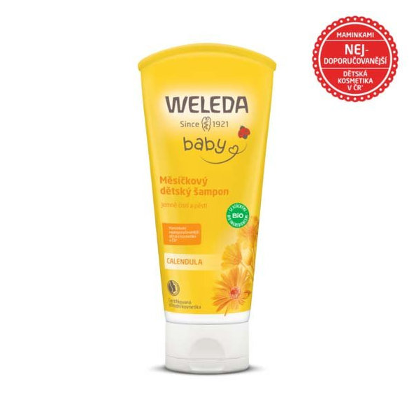 Weleda měsíčkový dětský šampon 200 ml