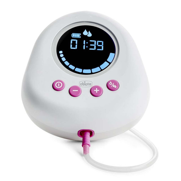 CHICCO elektronická odsávačka mateřského mléka Single Pink