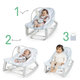 Ingenuity vibrační houpátko 3v1 Keep Cozy Spruce 0 m+ do 18 kg