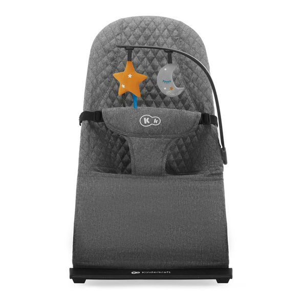 Kinderkraft hojdacie lehátko Mimi Grey 0–9 kg